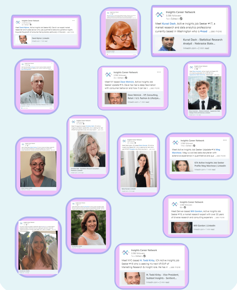 Active Insights Job Seeker Spotlights