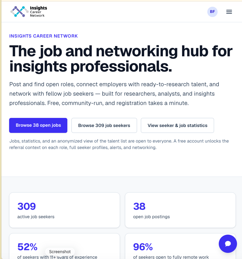 The Insights Career Hub
